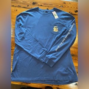 Vineyard Vines Pawty Animal Long Sleeve Tee Size L